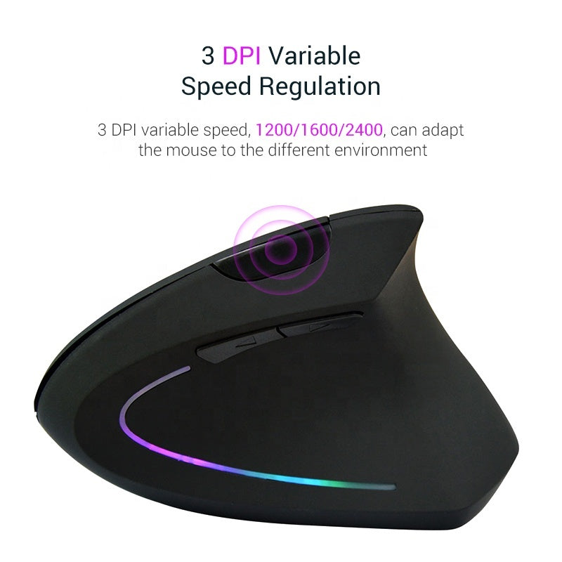 Ergonomic vertical mouse