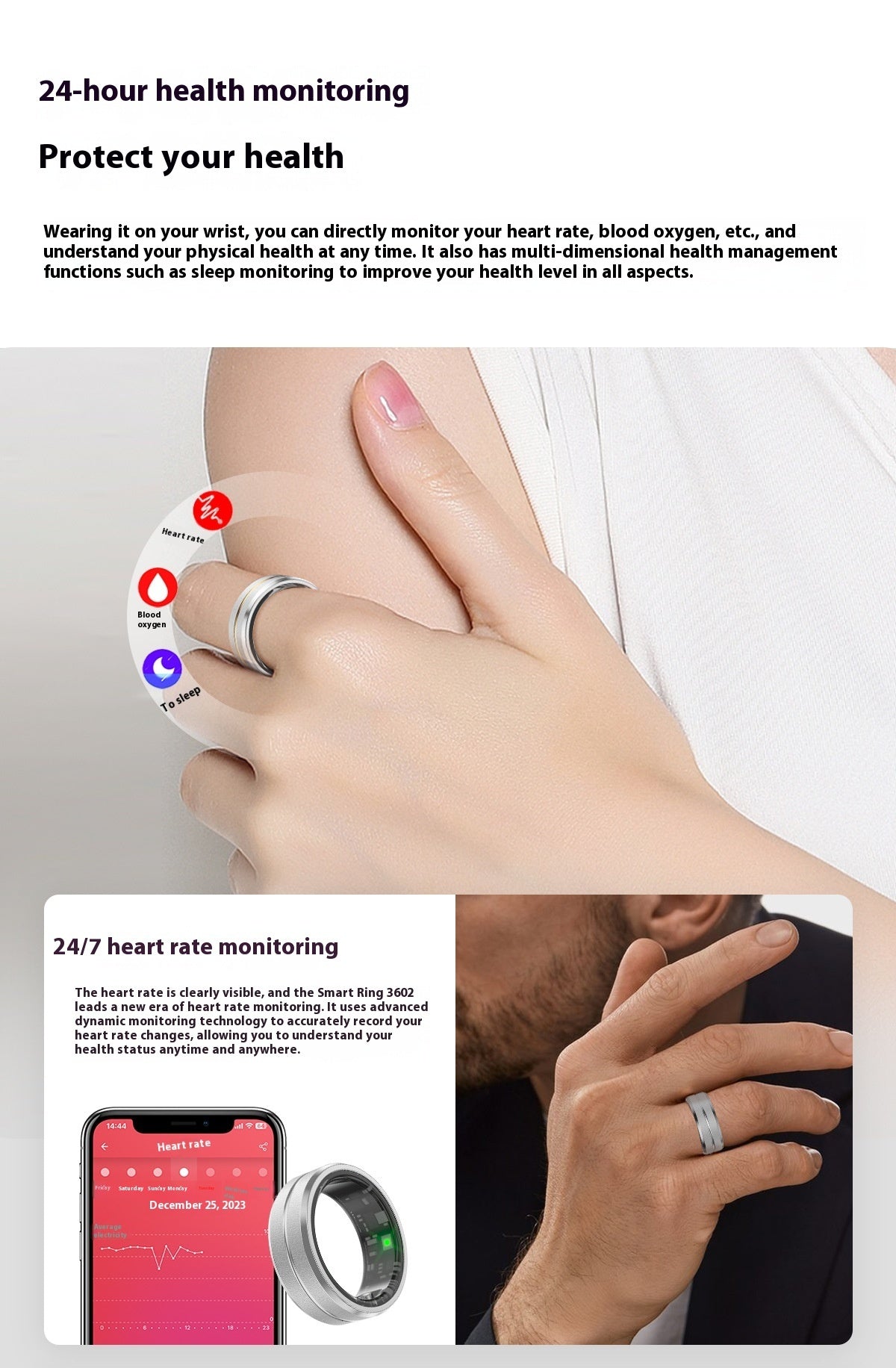 Smart health ring
