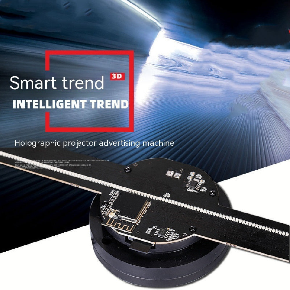 3D hologram fan