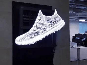 3D hologram fan